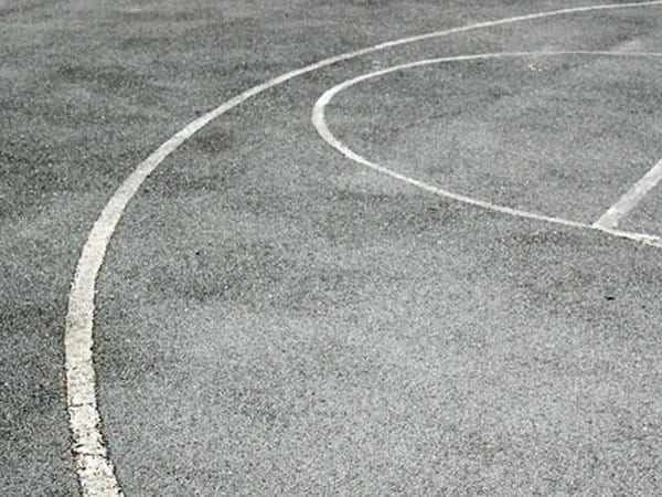 Asphalt Basketball Court