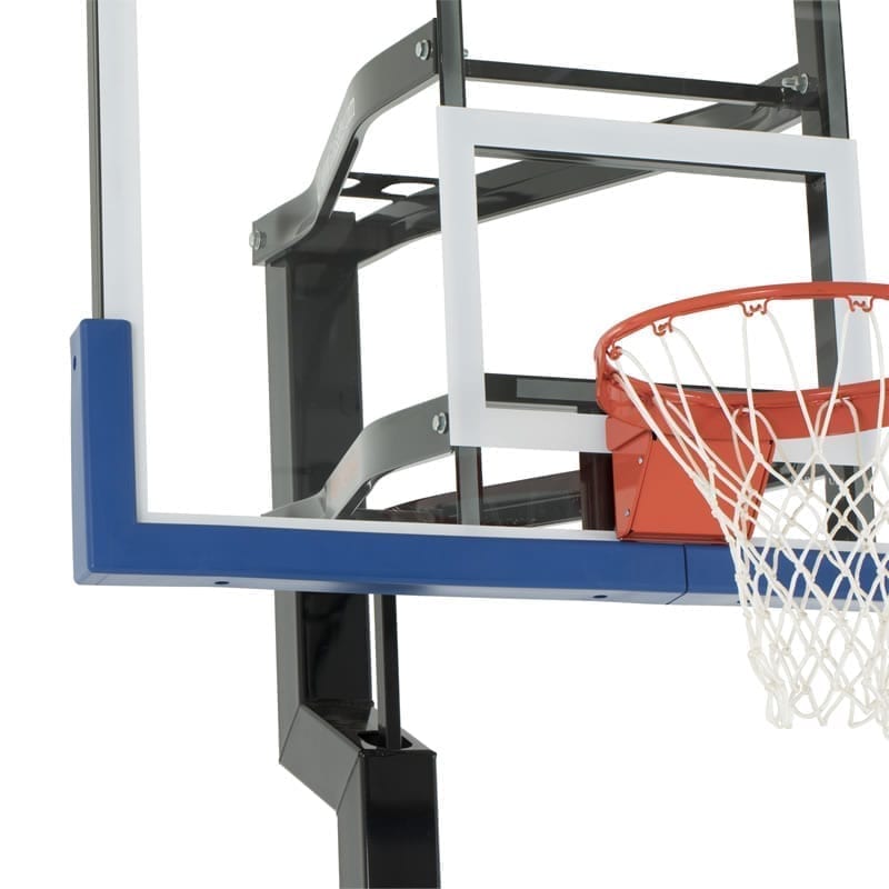 Goalsetter Protezioni Bordo Tabellone Basket – Cuscinetti Di Sicurezza Universali (48-72 Pollici, Nero/Blu/Verde/Rosso)