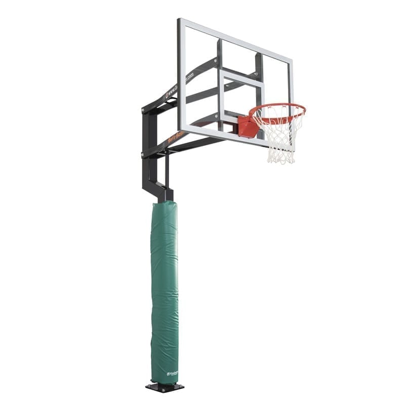 Goalsetter 56" WrapAround Pole Pad Green BasketballGoalStore