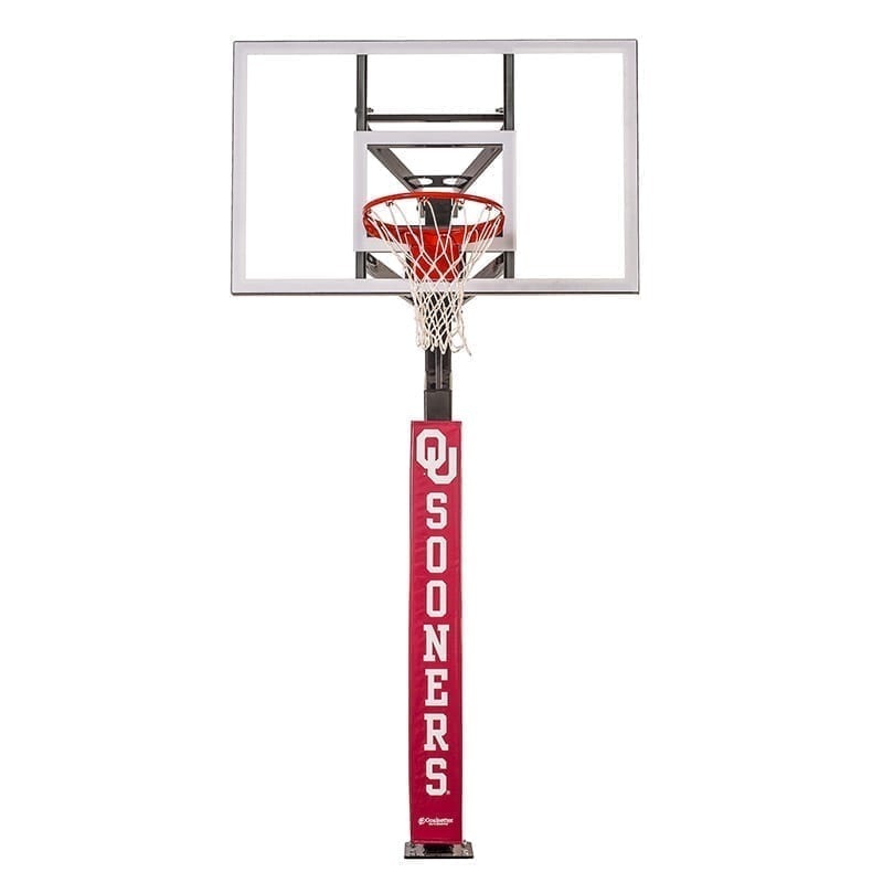 Goalsetter Oklahoma Sooners Basketball Pole Pad Basketball Goal Store