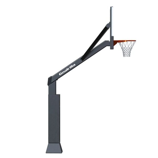 Goalrilla 72" Fixed Height InGround Basketball Hoop w/ Glass Backboard