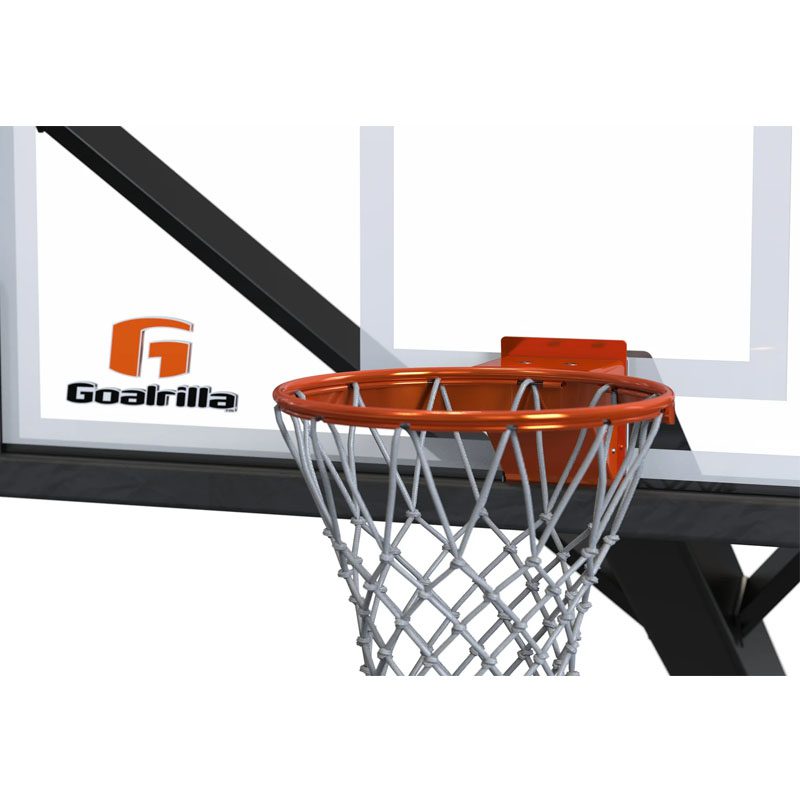 Goalrilla 72" Fixed Height InGround Basketball Hoop w/ Glass Backboard