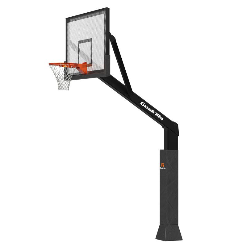 Goalrilla 72" Fixed Height InGround Basketball Hoop w/ Steel Backboard