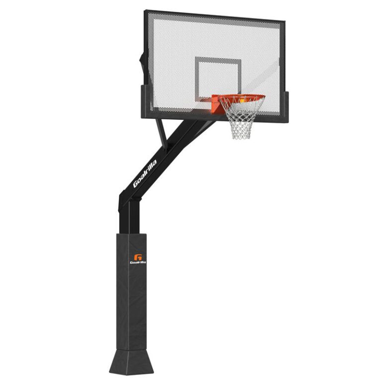 Goalrilla 72" Fixed Height InGround Basketball Hoop w/ Steel Backboard