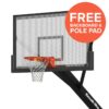 Goalrilla 72" Fixed Height In-Ground Basketball Hoop with Perforated Steel Backboard