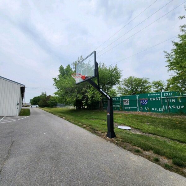Goalrilla 72" Fixed Height InGround Basketball Hoop w/ Glass Backboard