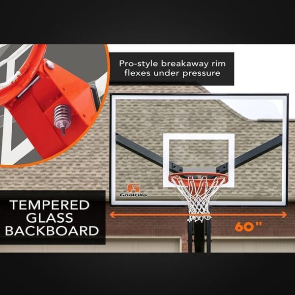 Goalrilla FT60 Basketball Hoop - Thumbnail 4
