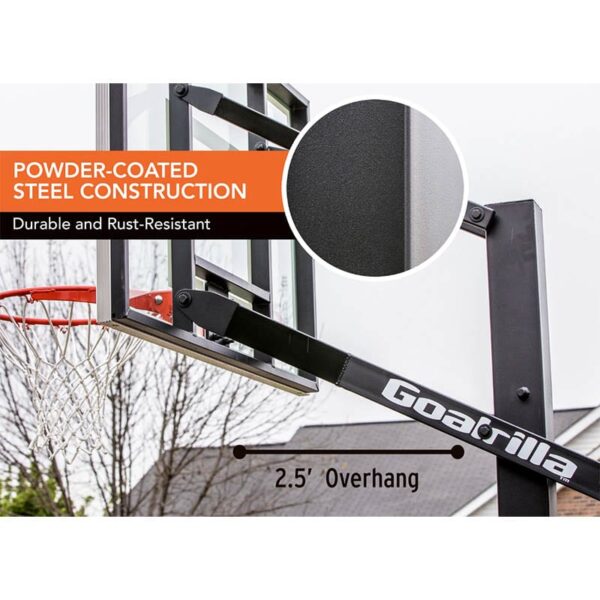 Goalrilla GS54 Basketball Goal 54" InGround Hoop