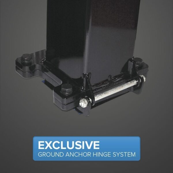 Goalsetter Exclusive Ground Anchor Hinge System