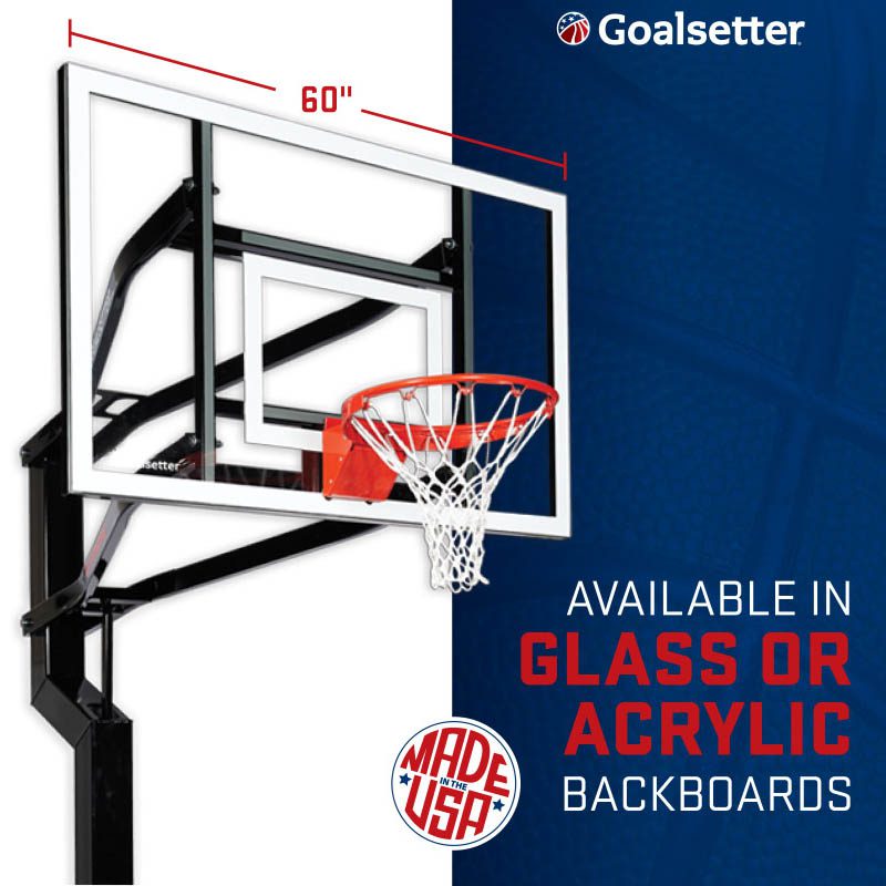 Goalsetter Captain 60" InGround Basketball Hoop