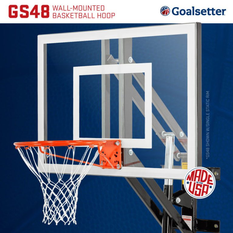 Goalsetter GS48 WallMount BasketballGoalStore