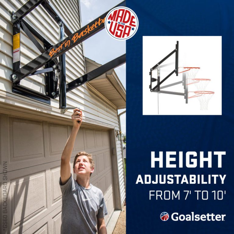 Goalsetter GS48 WallMount BasketballGoalStore