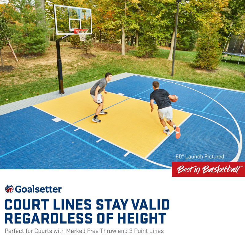 Goalsetter Launch Pro 72" InGround Basketball Hoop