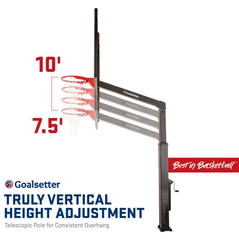 Goalsetter Launch Pro 72" InGround Basketball Hoop