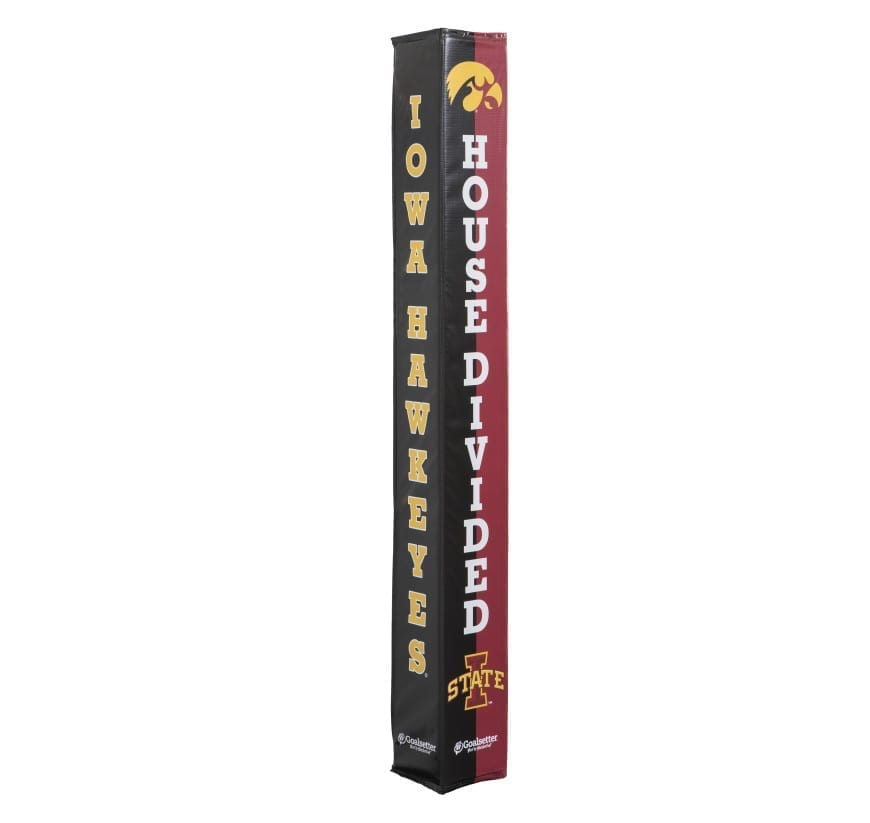 Goalsetter Iowa/Iowa State House Divided Basketball Pole Pad