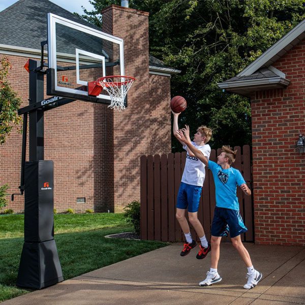 Semi-Portable Basketball Hoop