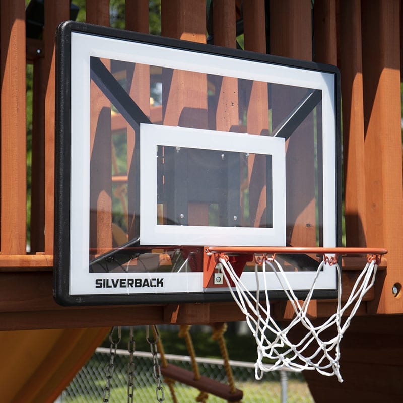 silverback wall mounted basketball hoop